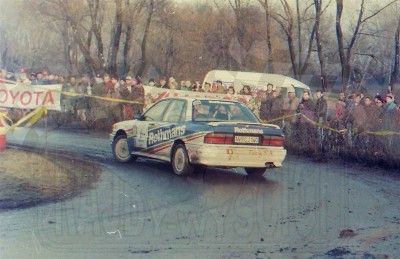 20. Wiesław Stec i Jerzy Bigos - Mitsubishi Galant VR4.   (To zdjęcie w pełnej rozdzielczości możesz kupić na www.kwa-kwa.pl )