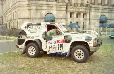 2. F.Hummel i J.Frizon - Nissan Patrol G.   (To zdjęcie w pełnej rozdzielczości możesz kupić na www.kwa-kwa.pl )