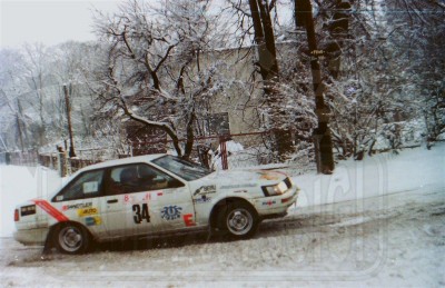 24. Bogdan Rogóż 9 Marek Schmidt - Toyota Corolla GT 16.   (To zdjęcie w pełnej rozdzielczości możesz kupić na www.kwa-kwa.pl )