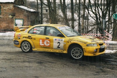 58. Mariusz Stec i Jacek Rathe - Mitsubishi Lancer Evo VI  (To zdjęcie w pełnej rozdzielczości możesz kupić na www.kwa-kwa.pl )