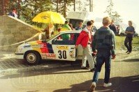 9. Carsten Wiegand i Thomas Windisch - Opel Kadett GSi.   (To zdjęcie w pełnej rozdzielczości możesz kupić na www.kwa-kwa.pl )
