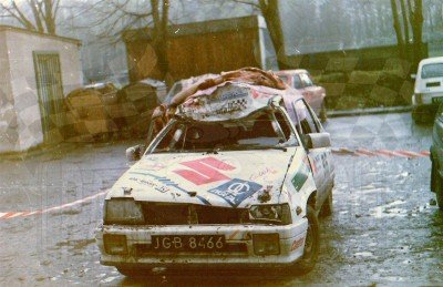 82. Suzuki Swift GTi 16V załogi Andrzej Buziuk i W.Szczodrowski.   (To zdjęcie w pełnej rozdzielczości możesz kupić na www.kwa-kwa.pl )