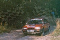 163. Mirosław Krachulec i Marek Kusiak - Mazda 323 Turbo 4wd.   (To zdjęcie w pełnej rozdzielczości możesz kupić na www.kwa-kwa.pl )