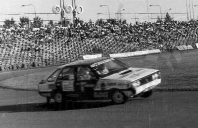 45. Marek Sadowski i Grzegorz Gac - Polonez 1500 Turbo.   (To zdjęcie w pełnej rozdzielczości możesz kupić na www.kwa-kwa.pl )