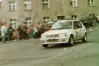 83. Denis Pierre Comet i Michel Menard - Peugeot 205 Rally.   (To zdjęcie w pełnej rozdzielczości możesz kupić na www.kwa-kwa.pl )
