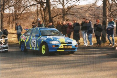 69. Krzysztof Tercjak i Jacek Mikrut - Ford Escort Cosworth RS.    (To zdjęcie w pełnej rozdzielczości możesz kupić na www.kwa-kwa.pl )