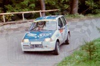 64. Piotr Gadomski i Romuald Porębski - Fiat Cinquecento   (To zdjęcie w pełnej rozdzielczości możesz kupić na www.kwa-kwa.pl )