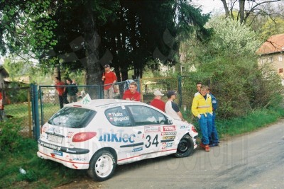 61. Robert Sługocki i Tomasz Tkacz - Peugeot 206  (To zdjęcie w pełnej rozdzielczości możesz kupić na www.kwa-kwa.pl )