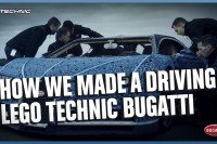 See how it was made - The Amazing Life-Size LEGO Technic version of the Bugatti Chiron