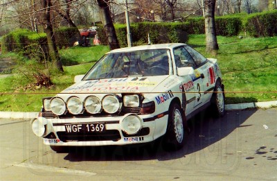 77. Toyota Celica GT4 załogi Marek Gieruszczak i Marek Skrobot.   (To zdjęcie w pełnej rozdzielczości możesz kupić na www.kwa-kwa.pl )