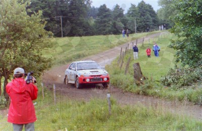 61. Jarosław Pineles i Jarosław Dragon - Mitsubishi Lancer Evo IV   (To zdjęcie w pełnej rozdzielczości możesz kupić na www.kwa-kwa.pl )