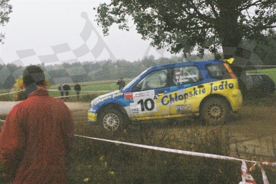 8. Michał Kościuszko i Jarosław Baran - Suzuki Ignis Super 1600  (To zdjęcie w pełnej rozdzielczości możesz kupić na www.kwa-kwa.pl )
