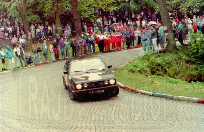 100. Wojciech Nosalik i Eryk Szafrański - VW Golf GTi 16V.   (To zdjęcie w pełnej rozdzielczości możesz kupić na www.kwa-kwa.pl )