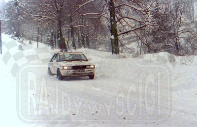 40. Bogdan Herink i Piotr Namysłowski - Renault 11 Turbo.   (To zdjęcie w pełnej rozdzielczości możesz kupić na www.kwa-kwa.pl )