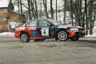 60. Maciej Oleksowicz i Andrzej Obrębowski - Mitsubishi Lancer Evo  (To zdjęcie w pełnej rozdzielczości możesz kupić na www.kwa-kwa.pl )