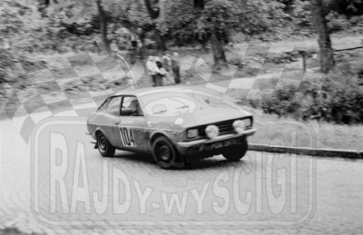 204. Andrzej Mielcarek i Małgorzata Kujawińska - Fiat 128 Sport  (To zdjęcie w pełnej rozdzielczości możesz kupić na www.kwa-kwa.pl )