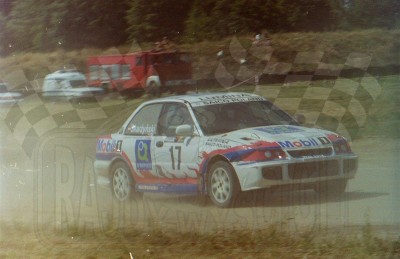 76. Tomasz Skarżyński - Mitsubishi Lancer Evo III   (To zdjęcie w pełnej rozdzielczości możesz kupić na www.kwa-kwa.pl )