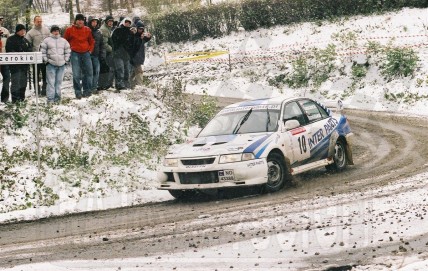 6. Zbigniew Staniszewski i Sebastian Rozwadowski - Mitsubishi Lancer Evo VI  (To zdjęcie w pełnej rozdzielczości możesz kupić na www.kwa-kwa.pl )