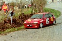 97. Tomasz Mikołajczyk i Piotr Novak - Renault Clio 16V.   (To zdjęcie w pełnej rozdzielczości możesz kupić na www.kwa-kwa.pl )