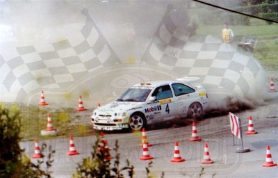 7. Kurt Goettlicher i Peter Diekmann - Ford Escort Cosworth RS   (To zdjęcie w pełnej rozdzielczości możesz kupić na www.kwa-kwa.pl )