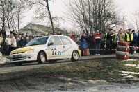 83. Przemysław Dyja i Robert Hundla - Peugeot 106  (To zdjęcie w pełnej rozdzielczości możesz kupić na www.kwa-kwa.pl )