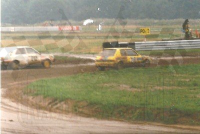 25. Henryk Strzelecki - Peugeot 205 GTi, Krzysztof Godwod - Polonez 1600C   (To zdjęcie w pełnej rozdzielczości możesz kupić na www.kwa-kwa.pl )