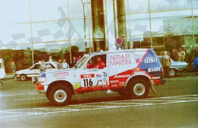 26. J.Ratet i A.Asaga - Toyota Land Cruiser.   (To zdjęcie w pełnej rozdzielczości możesz kupić na www.kwa-kwa.pl )