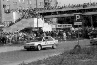 159. Franz J.Moormann i Rolf Moormann - Peugeot 309 GTi 1,9.   (To zdjęcie w pełnej rozdzielczości możesz kupić na www.kwa-kwa.pl )