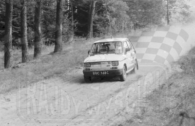116. Krzysztof Koczur i Andrzej Witek - Fiat 126 Bis.   (To zdjęcie w pełnej rozdzielczości możesz kupić na www.kwa-kwa.pl )