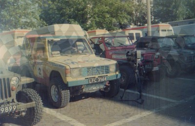 11. Maciej Majchrzak i Paweł Broncher - Mitsubishi Pajero.   (To zdjęcie w pełnej rozdzielczości możesz kupić na www.kwa-kwa.pl )