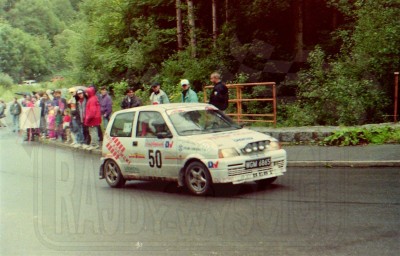 19. Marcin Turski i Jarosław Majewski - Fiat Cinquecento Abarth.   (To zdjęcie w pełnej rozdzielczości możesz kupić na www.kwa-kwa.pl )