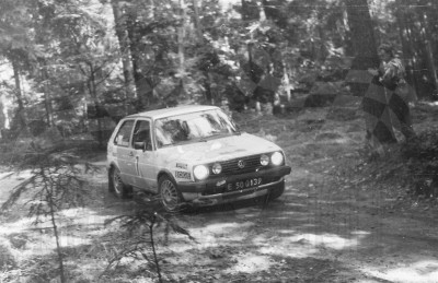 70. Lesław Orski i Lech Wójcik - VW Golf GTi 16V.   (To zdjęcie w pełnej rozdzielczości możesz kupić na www.kwa-kwa.pl )