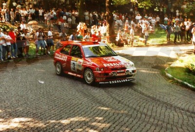 9. Kurt Gottlicher i Johann Wallner - Ford Escort Cosworth RS.   (To zdjęcie w pełnej rozdzielczości możesz kupić na www.kwa-kwa.pl )