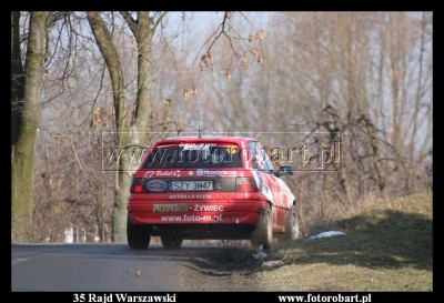 35 Rajd Warszawski - Rajdowy Puchar Polski