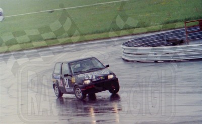 20. Jarosław Majewski - Fiat Cinquecento Sporting.   (To zdjęcie w pełnej rozdzielczości możesz kupić na www.kwa-kwa.pl )