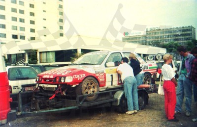 30. Patrick Snijers i Dani Colebunders - ford Sierra Saphire Cosworth 4x4   (To zdjęcie w pełnej rozdzielczości możesz kupić na www.kwa-kwa.pl )