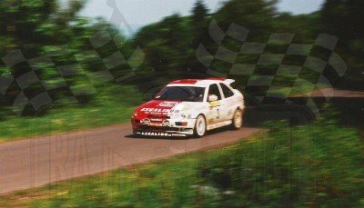 21. Kurt Goettlicher i Johann Wallner - Ford Escort Cosworth RS.   (To zdjęcie w pełnej rozdzielczości możesz kupić na www.kwa-kwa.pl )