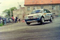 58. Romuald Chałas i Janusz Siniarski - Mazda 323 Turbo 4wd.   (To zdjęcie w pełnej rozdzielczości możesz kupić na www.kwa-kwa.pl )