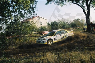 19. Marcin Majcher i Daniel Leśniak - Mitsubishi Lancer Evo V  (To zdjęcie w pełnej rozdzielczości możesz kupić na www.kwa-kwa.pl )