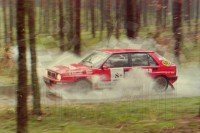 10. Marek Sadowski i K.Kański - Lancia Delta Integrale HF 16V.   (To zdjęcie w pełnej rozdzielczości możesz kupić na www.kwa-kwa.pl )