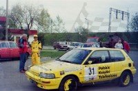 4. Piotr Wróblewski i Marek Kaczmarek - Toyota Corolla GTi 16V   (To zdjęcie w pełnej rozdzielczości możesz kupić na www.kwa-kwa.pl )
