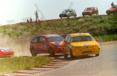 40. Tomasz Oleksiak - Peugeot 106 XSi i Piotr Granica - Suzuki Swift   (To zdjęcie w pełnej rozdzielczości możesz kupić na www.kwa-kwa.pl )