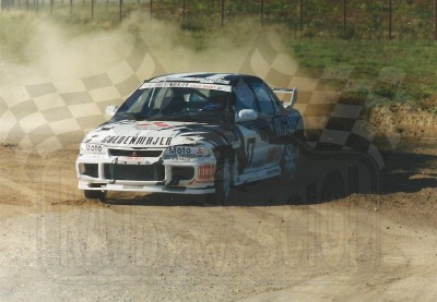 8. Leszek Kuzaj - Mitsubishi Lancer Evo.   (To zdjęcie w pełnej rozdzielczości możesz kupić na www.kwa-kwa.pl )