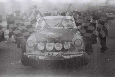 Volvo 122 S szwedzkiej załogi Nilsson i Olsson. To zdjęcie w pełnej rozdzielczości możesz kupić na http://kwa-kwa.pl