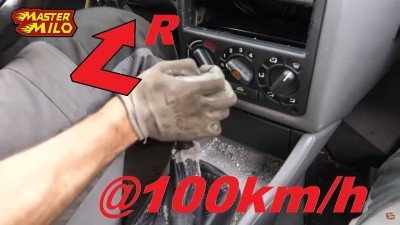 Shifting into reverse at 100km/h -DON'T TRY THIS!