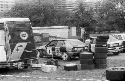 33. Lancia Delta Integrale 16V włoskiej załogi Fabrizio Tabaton i Maurizio Imerito.   (To zdjęcie w pełnej rozdzielczości możesz kupić na www.kwa-kwa.pl )