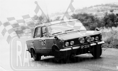 82. Józef Ważny i Tomasz Wróbel - Polski Fiat 125p 1500  (To zdjęcie w pełnej rozdzielczości możesz kupić na www.kwa-kwa.pl )