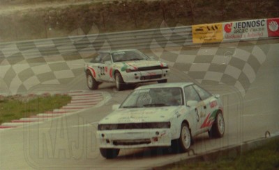 24. Robert i Adam Polak - Toyoty Celica GT4   (To zdjęcie w pełnej rozdzielczości możesz kupić na www.kwa-kwa.pl )