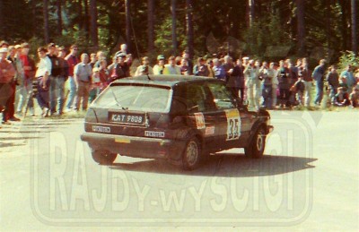 47. Wojciech Nosalik i Eryk Szafrański - VW Golf GTI 16V.   (To zdjęcie w pełnej rozdzielczości możesz kupić na www.kwa-kwa.pl )