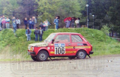 51. Piotr Oryński i Jarosław Zbróg - Polski Fiat 126p.   (To zdjęcie w pełnej rozdzielczości możesz kupić na www.kwa-kwa.pl )